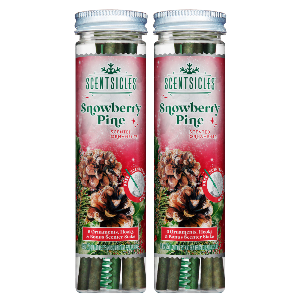 Scentsicles, 6pc Stick, Snowberry Pine - 2 Pack